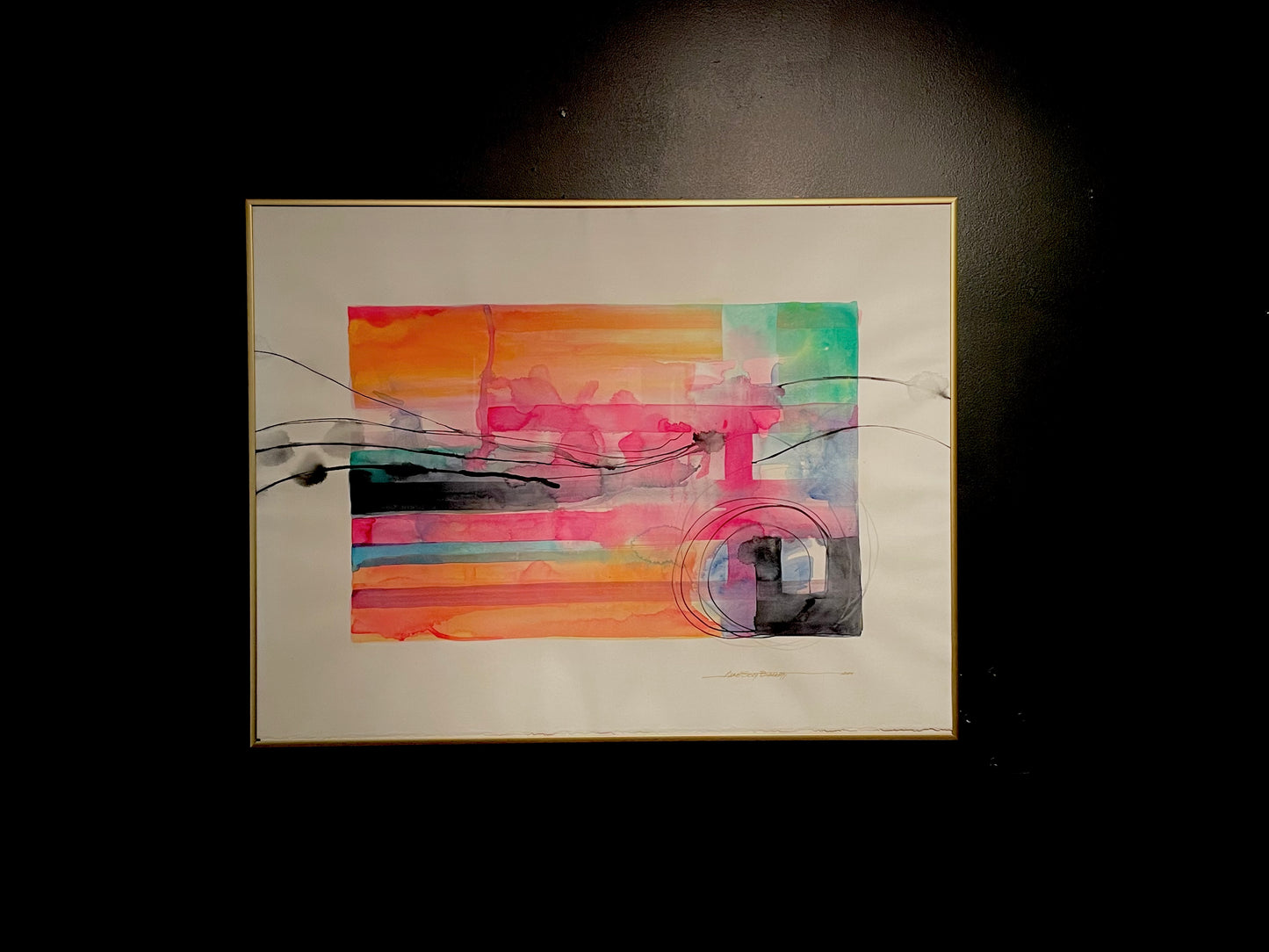 Atmospheres and Transmission, Paintings by Anne Scott Barrett "Storm Shelter"