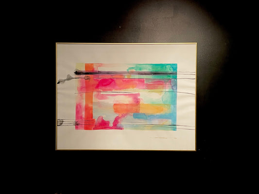 Atmospheres and Transmission, Paintings by Anne Scott Barrett "Thunder Maker"