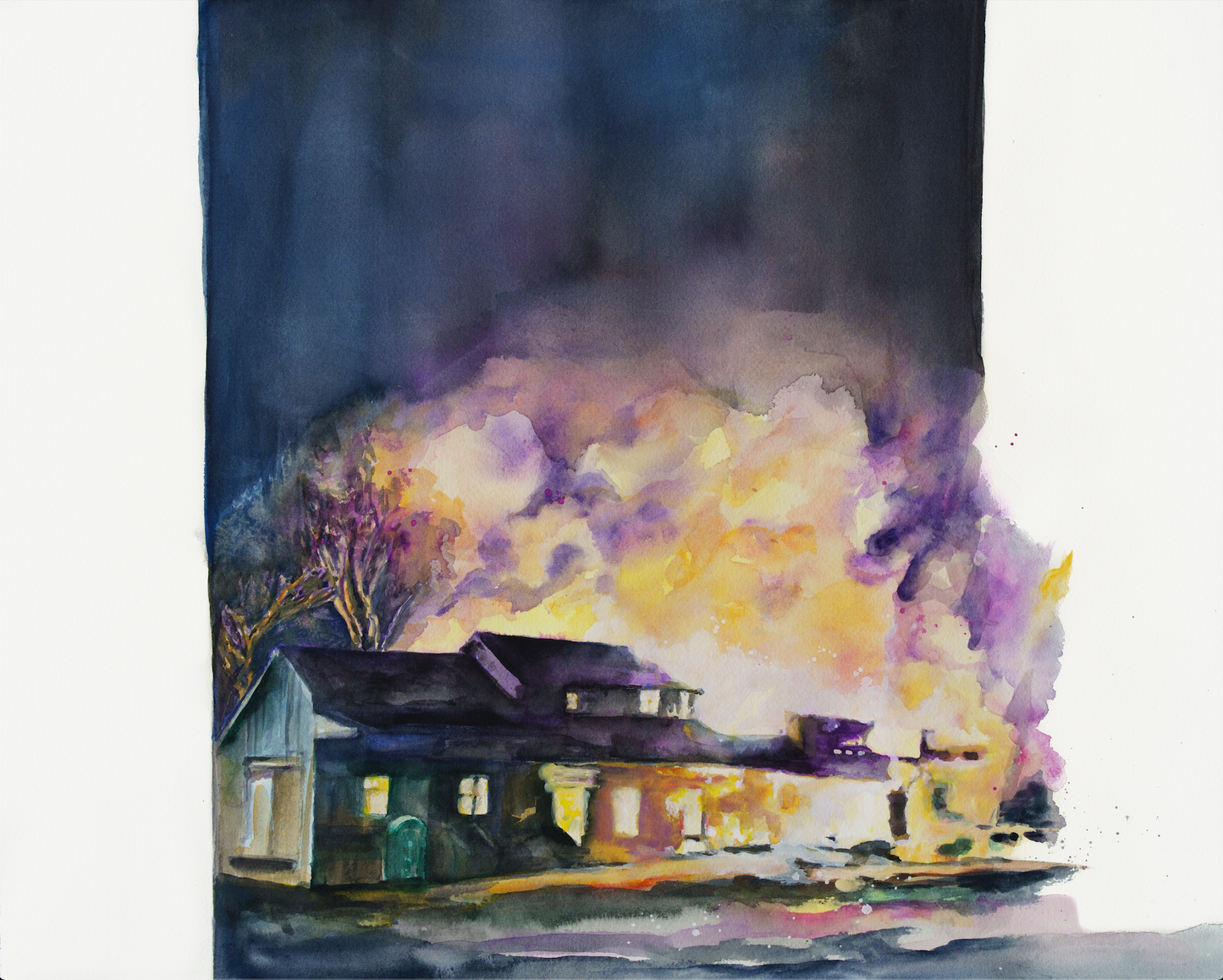 Last Night at The Gin -Original Painting